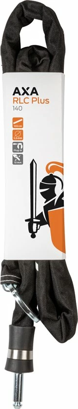 Axa Insteekketting RLC Plus 1400 X 5,5 Mm Zwart 4 Axa Insteekketting RLC Plus 1400 X 5,5 Mm Zwart - Afbeelding 4