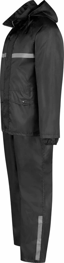 BJ?RNSON BJ RNSON Dusch Regenpak Dames & Heren - Waterdicht - Maat XL - Zwart 5 BJ?RNSON BJ RNSON Dusch Regenpak Dames & Heren - Waterdicht - Maat XL - Zwart - Afbeelding 5