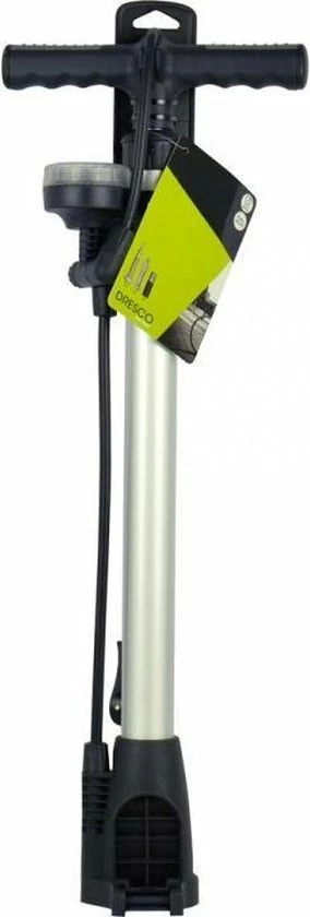 Dresco Fietspomp - Manometer – Zwart 9 Dresco Fietspomp - Manometer – Zwart - Afbeelding 9