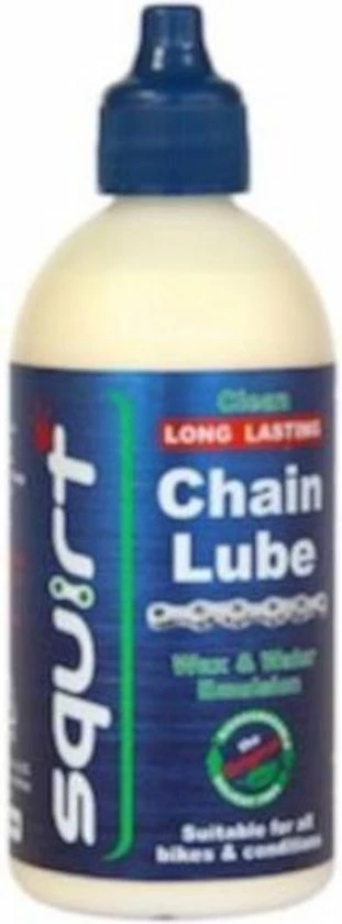 Squirt Kettingwax Dry Lube 120 Ml Blauw/wit 3 Squirt Kettingwax Dry Lube 120 Ml Blauw/wit - Afbeelding 3