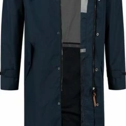 MGO Leisure Wear MGO Storm Extra Lange Regenjas - Dames Jack - Blauw - Maat L -Fietsen-Accessoires Shop 353x840 1