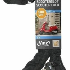 VINZ Jannu ART 3 Kettingslot 100 Cm / Fietsslot / Scooterslot / Motorslot -Fietsen-Accessoires Shop 364x840