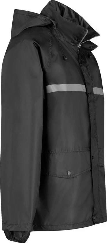 BJ?RNSON BJ RNSON Dusch Regenpak Dames & Heren - Waterdicht - Maat XL - Zwart 8 BJ?RNSON BJ RNSON Dusch Regenpak Dames & Heren - Waterdicht - Maat XL - Zwart - Afbeelding 8