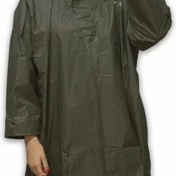 LOWLAND OUTDOOR Wandelponcho - 100% Waterdicht (10.000mm) - Ademend (8.000g/M ) PFAS Vrij!