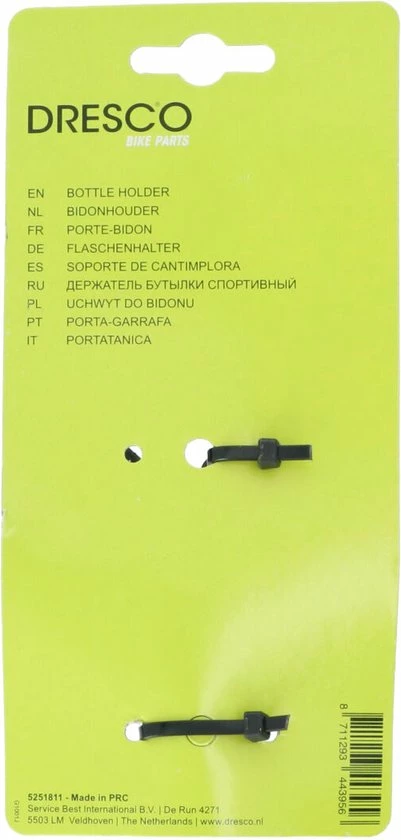 Dresco Bidonhouder Fiets Sportief Zwart | Bidonhouder Racefiets, Mountainbike 10 Dresco Bidonhouder Fiets Sportief Zwart | Bidonhouder Racefiets, Mountainbike - Afbeelding 10