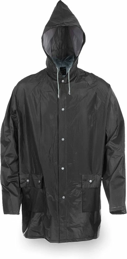 Makito Regenjas - Waterdicht - Poncho - Unisex - One Size - Knoopsluiting - Lichtgewicht 1 Makito Regenjas - Waterdicht - Poncho - Unisex - One Size - Knoopsluiting - Lichtgewicht