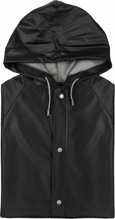 Makito Regenjas - Waterdicht - Poncho - Unisex - One Size - Knoopsluiting - Lichtgewicht 2 Makito Regenjas - Waterdicht - Poncho - Unisex - One Size - Knoopsluiting - Lichtgewicht - Afbeelding 2