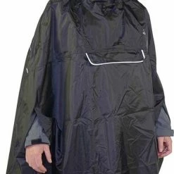 BJ?RNSON BJ RNSON Haps Regenponcho Fiets Dames & Heren - Fietsponcho - Zwart -Fietsen-Accessoires Shop 444x840