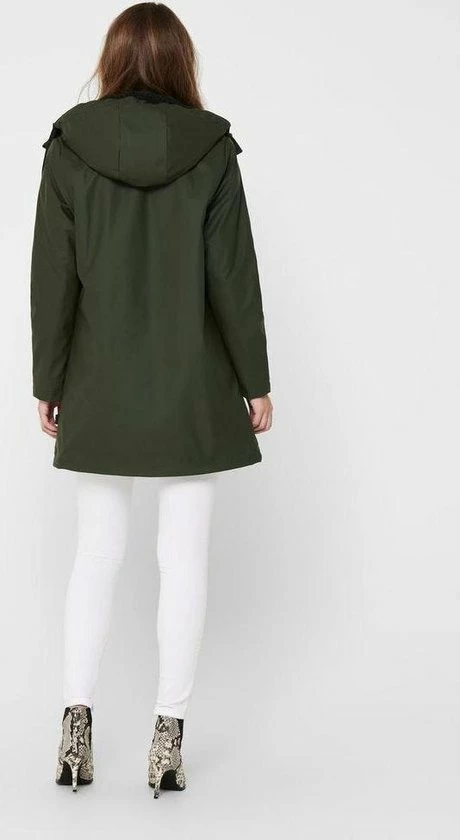 ONLY ONLSALLY RAINCOAT CC OTW Dames Jas - Maat M 4 ONLY ONLSALLY RAINCOAT CC OTW Dames Jas - Maat M - Afbeelding 4