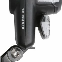 AXA - Nox City 4 Lux - Fietslamp Voorlicht - LED Koplamp - Fietsverlichting Op Batterij - Zwart -Fietsen-Accessoires Shop 487x840