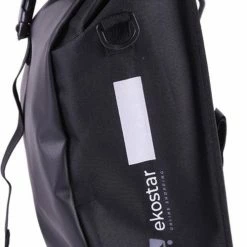 Ekostar Enkele Fietstas - Rolltop - 19 Liter - E-Bikes - Zwart -Fietsen-Accessoires Shop 500x840 2