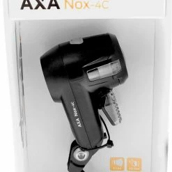 AXA - Nox City 4 Lux - Fietslamp Voorlicht - LED Koplamp - Fietsverlichting Op Batterij - Zwart -Fietsen-Accessoires Shop 507x840
