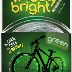 Wheely Bright Groen - 2 Stuks - Fietswielverlichting