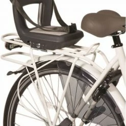 Qibbel 6+ Junior Fietsstoeltje Achter - Zwart - Inclusief Voetsteuntjes -Fietsen-Accessoires Shop 533x840