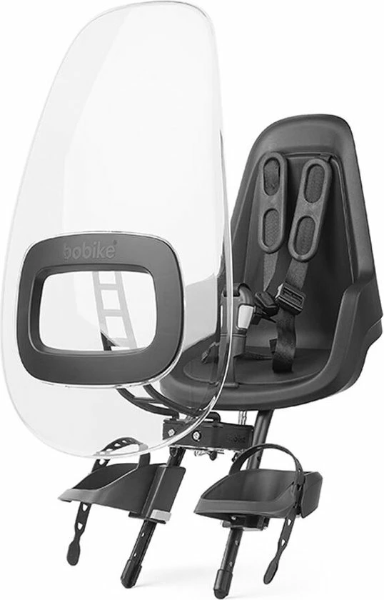 Bobike Windscherm ONE+ - Urban Black 18 Bobike Windscherm ONE+ - Urban Black - Afbeelding 18