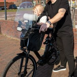 Deryan Bike-a-way Fietsstoeltje Voor - Fiets Regenhoes - Warme Jas En Windbreaker + Regenponcho - Bobike & Yepp -Fietsen-Accessoires Shop 546x840