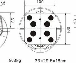 VINZ Everest Muuranker ART 4 / Wandanker / Vloeranker / Wandhaak / Muurhaak / Muurbeugel - Zwart -Fietsen-Accessoires Shop 550x205 1
