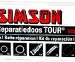 Simson Bandenreparatieset - Bandenplakset Compleet - Type Normaal T.b.v. Fiets - 7 Delig -Fietsen-Accessoires Shop 550x205