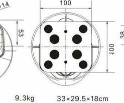 VINZ Everest Muuranker ART 4 / Wandanker / Vloeranker / Wandhaak / Muurhaak / Muurbeugel - Zwart -Fietsen-Accessoires Shop 550x206