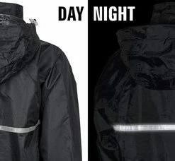 Ralka Regenpak - Senior - Zwart/Antraciet - M -Fietsen-Accessoires Shop 550x228