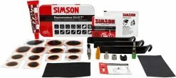 Simson Bandenreparatieset - Bandenplakset Compleet - Type Select T.b.v. Fiets - 23 Delig -Fietsen-Accessoires Shop 550x246