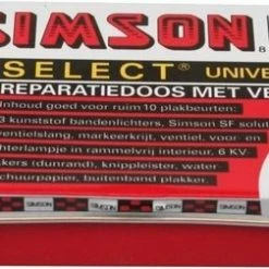 Simson Bandenreparatieset - Bandenplakset Compleet - Type Select T.b.v. Fiets - 23 Delig -Fietsen-Accessoires Shop 550x252 1