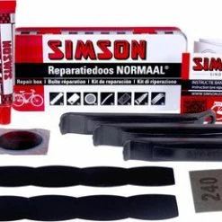 Simson Bandenreparatieset - Bandenplakset Compleet - Type Normaal T.b.v. Fiets - 7 Delig -Fietsen-Accessoires Shop 550x257
