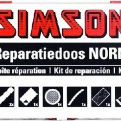 Simson Bandenreparatieset - Bandenplakset Compleet - Type Normaal T.b.v. Fiets - 7 Delig -Fietsen-Accessoires Shop 550x266