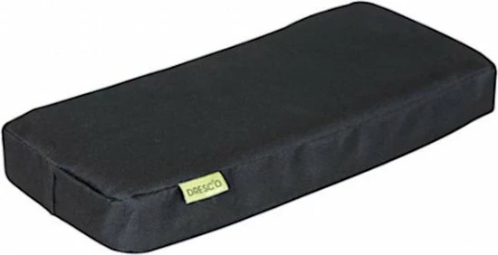 Dresco Bagagedragerkussen Zwart 1 Dresco Bagagedragerkussen Zwart