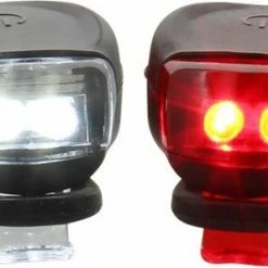 Walfort Fietsverlichting Voor En Achterlicht - Ook Voor Hardlopen - Wandelen - Felle Led Verlichting