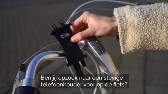 R2B Telefoonhouder Fiets Met 360 Graden Rotatie - Gsm Houder - Accessoires - Model "Rotterdam" 2 R2B Telefoonhouder Fiets Met 360 Graden Rotatie - Gsm Houder - Accessoires - Model "Rotterdam" - Afbeelding 2