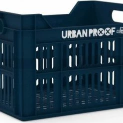 Gerecyclede Fietskrat Urban Proof 30 Liter - Donkerblauw -Fietsen-Accessoires Shop 550x317 2