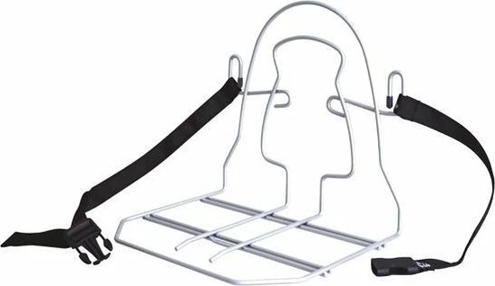 Steco Monkey Mee Bagagerekje Zilver 8 Steco Monkey Mee Bagagerekje Zilver - Afbeelding 8