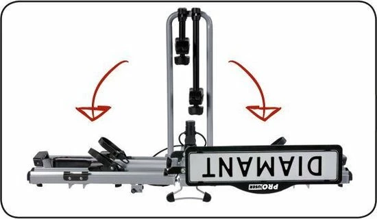 Pro-user Fietsendrager - Diamant - 2 Fietsen 15 Pro-user Fietsendrager - Diamant - 2 Fietsen - Afbeelding 15