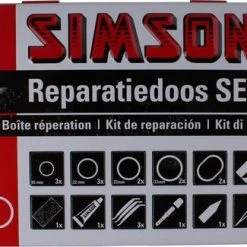 Simson Bandenreparatieset - Bandenplakset Compleet - Type Select T.b.v. Fiets - 23 Delig -Fietsen-Accessoires Shop 550x325 1