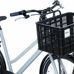 Basil Fietskrat L - Groot - 40 Liter - Zwart -Fietsen-Accessoires Shop 550x350