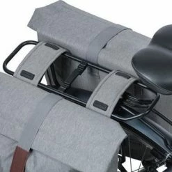 Basil City Dubbele Fietstas - Grijs Melee - 32 Liter -Fietsen-Accessoires Shop 550x351 10