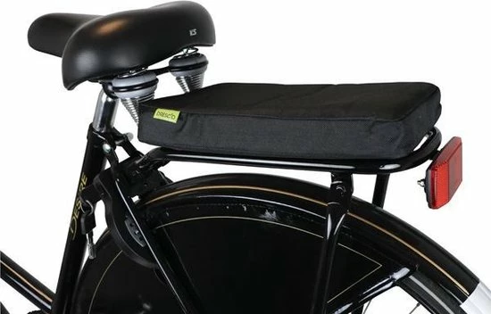 Dresco Bagagedragerkussen Zwart 2 Dresco Bagagedragerkussen Zwart - Afbeelding 2