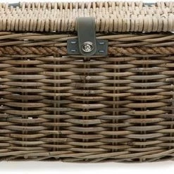 New Looxs Melbourne Large Fietsmand Voordrager - 45 Liter - Rotan Grijs -Fietsen-Accessoires Shop 550x359 5