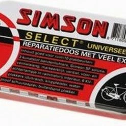 Simson Bandenreparatieset - Bandenplakset Compleet - Type Select T.b.v. Fiets - 23 Delig -Fietsen-Accessoires Shop 550x361