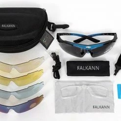Falkann Basics - Fietsbril / Sportbril Set + 5 Verwisselbare Lenzen Incl. Gepolariseerde Lens - Zwart -Fietsen-Accessoires Shop 550x365 13