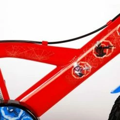 Spider-Man Kinderfiets - Jongens - 14 Inch - Rood/Blauw - Twee Handremmen -Fietsen-Accessoires Shop 550x368 10