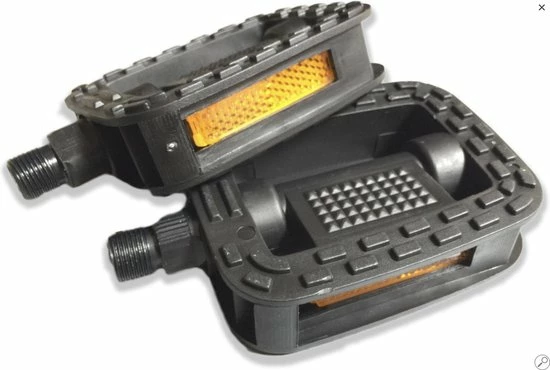 ECOSTARE Anti-Slip Fietspedalen Set Met Reflectoren - Zwart - Fiets Pedalen - Fietstrappers - Losse Trappers - 2 STUKS 2 ECOSTARE Anti-Slip Fietspedalen Set Met Reflectoren - Zwart - Fiets Pedalen - Fietstrappers - Losse Trappers - 2 STUKS - Afbeelding 2