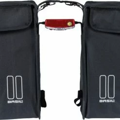 Basil Mara XXL Dubbele Fietstas - Zwart - 46 Liter -Fietsen-Accessoires Shop 550x382 4
