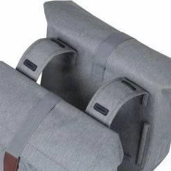 Basil City Dubbele Fietstas - Grijs Melee - 32 Liter -Fietsen-Accessoires Shop 550x386 5