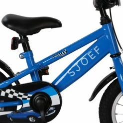 SJOEF Race Jongensfiets 12 Inch - Blauw -Fietsen-Accessoires Shop 550x389