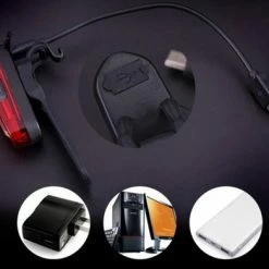 Merkloos Fietslamp - Achterlicht Rood - Oplaadbaar -Fietsen-Accessoires Shop 550x391 4