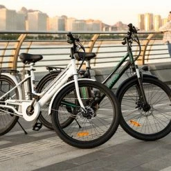 HITWAY Elektrische Fiets, 26 Inch, 250 W Motor, Li-batterij 36 V, 8.4 Ah, Tot 35-70 Km Wit Blauw 10 HITWAY Elektrische Fiets, 26 Inch, 250 W Motor, Li-batterij 36 V, 8.4 Ah, Tot 35-70 Km Wit Blauw -Fietsen-Accessoires Shop 550x392 5