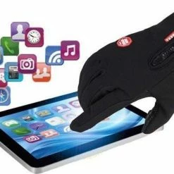 Merkloos Fietshandschoenen Unisex - Zwart - Maat S -Fietsen-Accessoires Shop 550x394 1