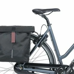 Basil City Dubbele Fietstas - Zwart - 32 Liter -Fietsen-Accessoires Shop 550x395